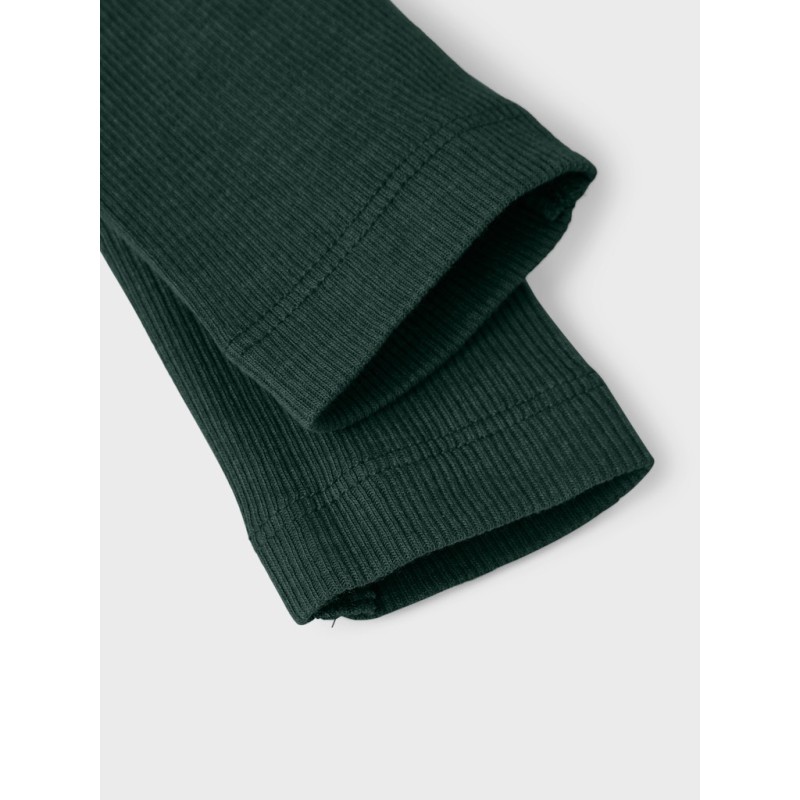 NAME IT Baby Rib Leggings - Pine Grove