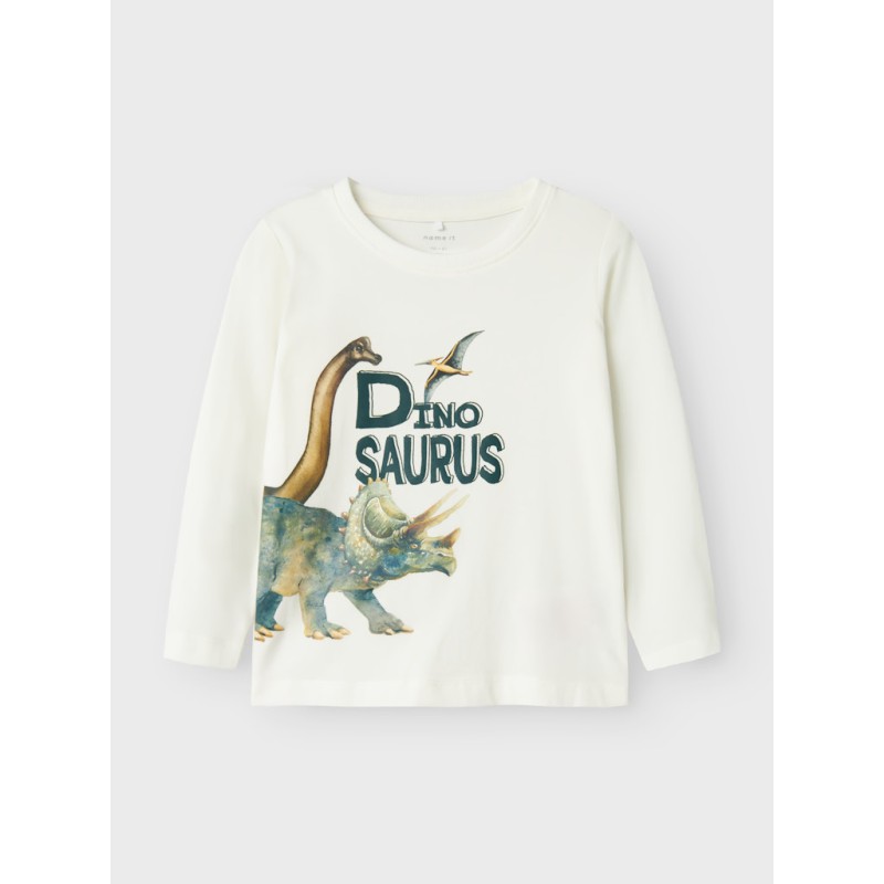 NAME IT Mini Kas Langærmet Bluse - Jet Stream