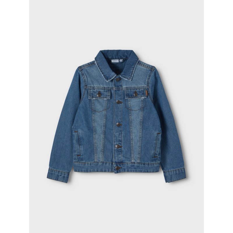NAME IT Kids Pims Denim Jakke - Medium Blue Denim