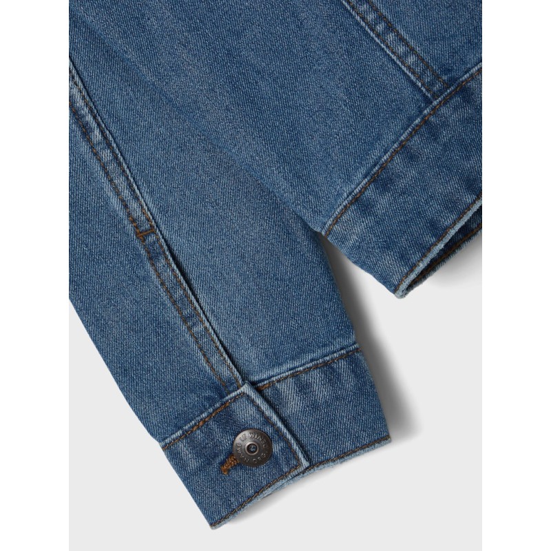 NAME IT Kids Pims Denim Jakke - Medium Blue Denim
