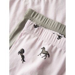 NAME IT MINI pige - Hest Tights 3-pak - Ballerina