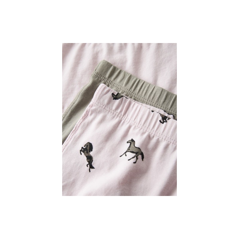 NAME IT MINI pige - Hest Tights 3-pak - Ballerina