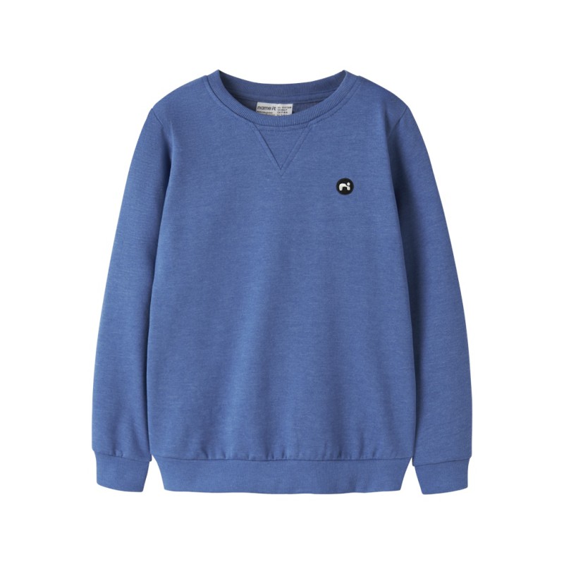 NAME IT Kids Vimo Langærmet Sweatshirt - Delft