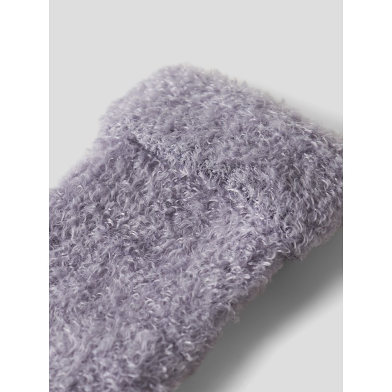 NAME IT Baby Terry Fluffy Strømper - Lavender Gray
