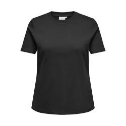 ONLY CARMAKOMA Jen S/S Jeans T-shirt - Sort