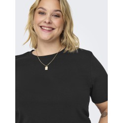 ONLY CARMAKOMA Jen jeans T-shirt - Sort