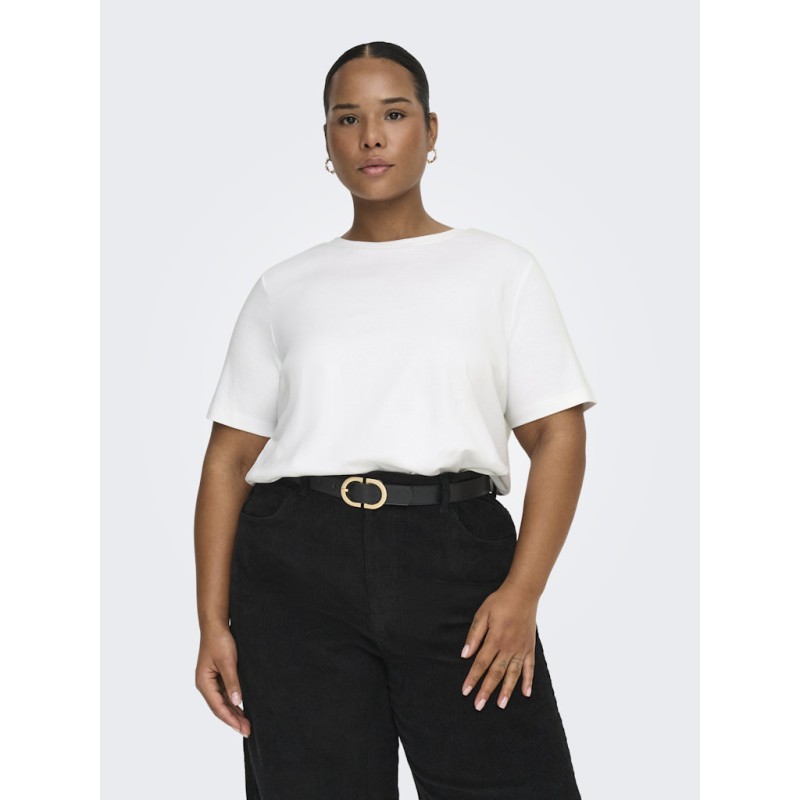 ONLY CARMAKOMA Jen jeans T-shirt - Bright White