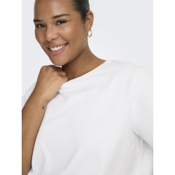 ONLY CARMAKOMA Jen jeans T-shirt - Bright White