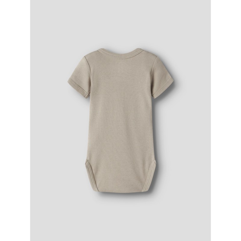 NAME IT Baby Bodystocking Animal 3-pak - Jet Stream