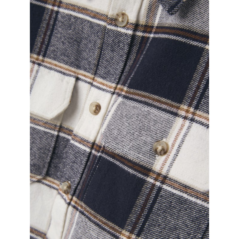 NAME IT Kids Tamol Ternet L/S Skjorte - Navy Blazer