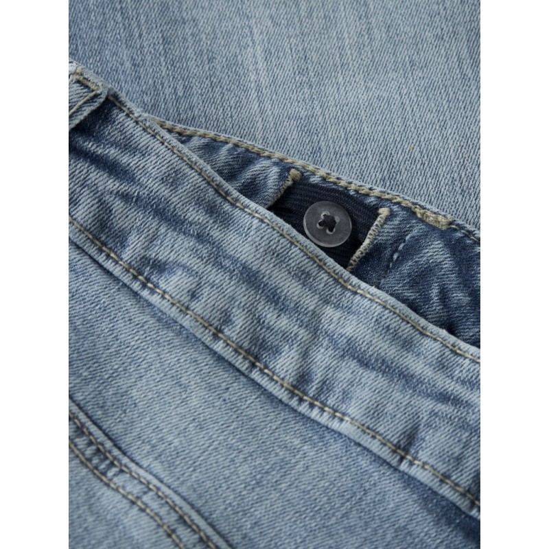 LMTD Bli Brede Denim Jeans - Light Blue Denim