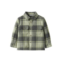 NAME IT Mini Tamo L/S  Ternet Skjorte - Urban Chic