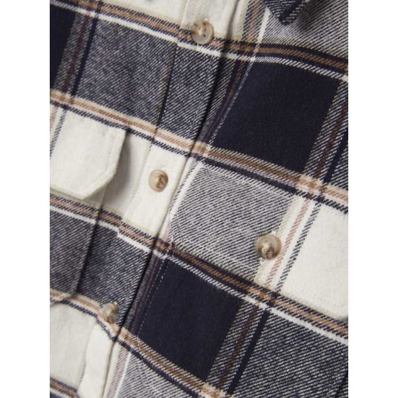 NAME IT Mini Tamo L/S  Ternet Skjorte - Navy Blazer