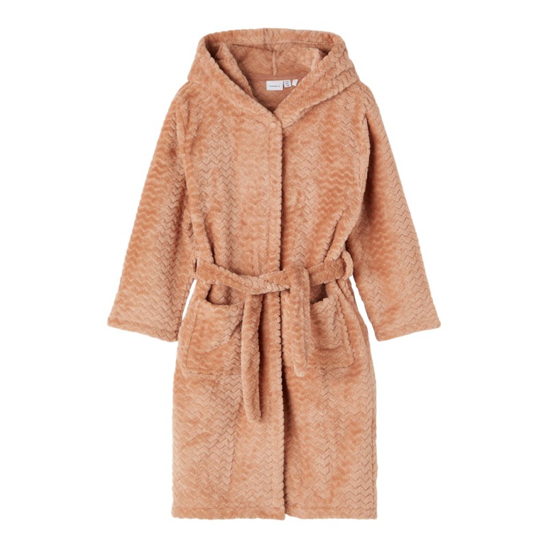 NAME IT Kids Rube Morgenkåbe - Cafe Au Lait