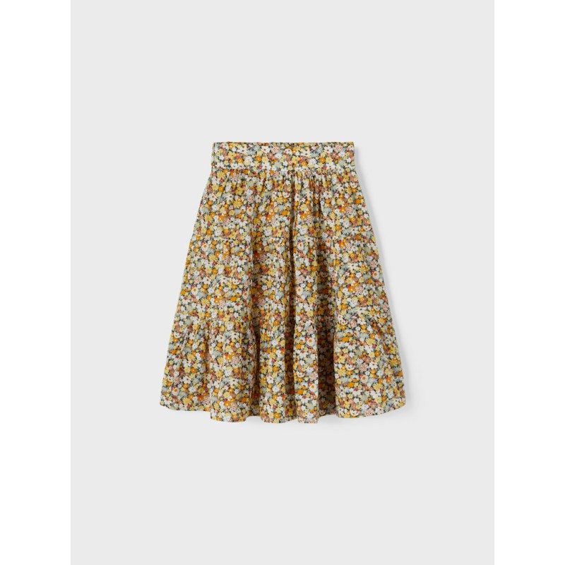 NAME IT Kids Hissine Midi Nederdel - Persimmon