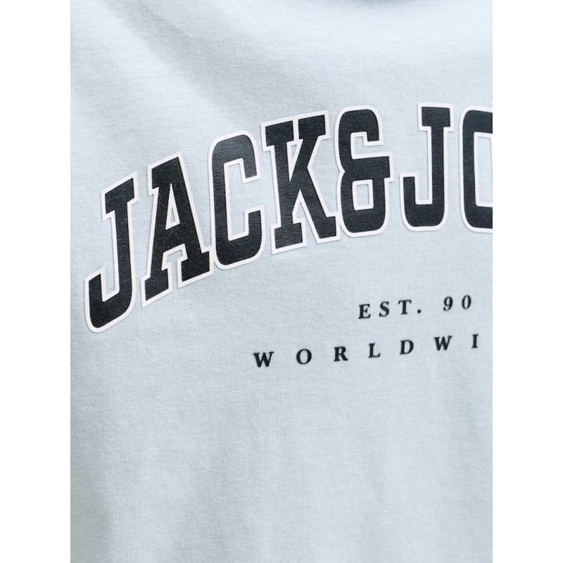 JACK & JONES Junior Caleb Varsity T-shirt - Celestial Blue