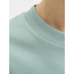 JACK & JONES Junior Caleb Varsity T-shirt - Mineral Blue