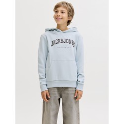 JACK & JONES JUNIOR Caleb Varsity Sweatshirt - Celestial Blue