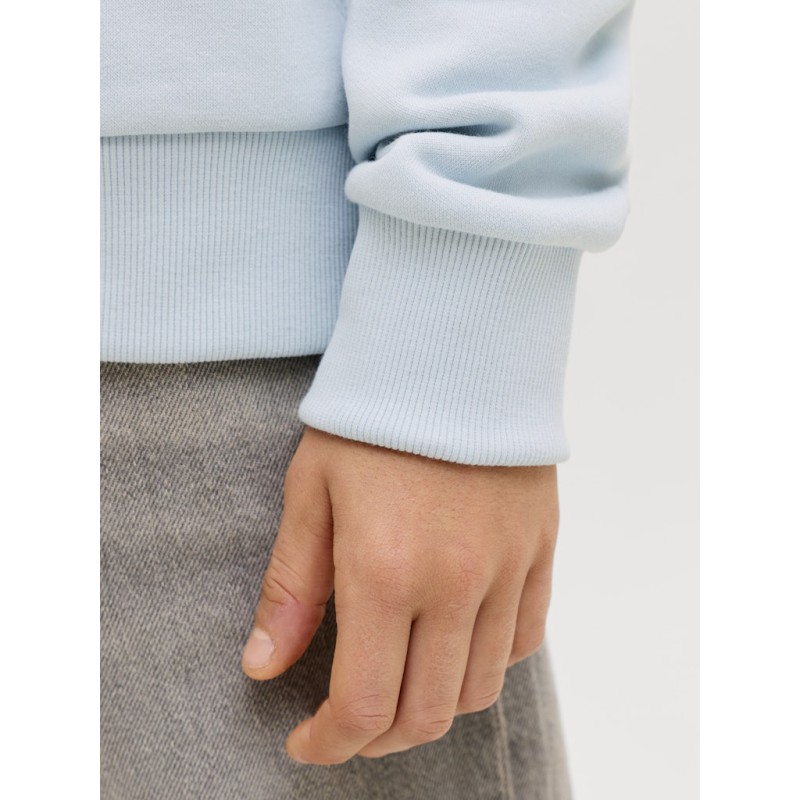 JACK & JONES JUNIOR Caleb Varsity Sweatshirt - Celestial Blue