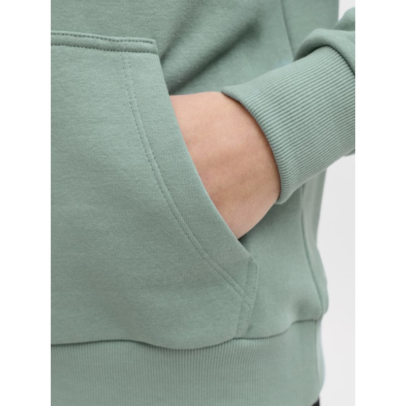 JACK & JONES JUNIOR Caleb Varsity Sweatshirt - Mineral Blue