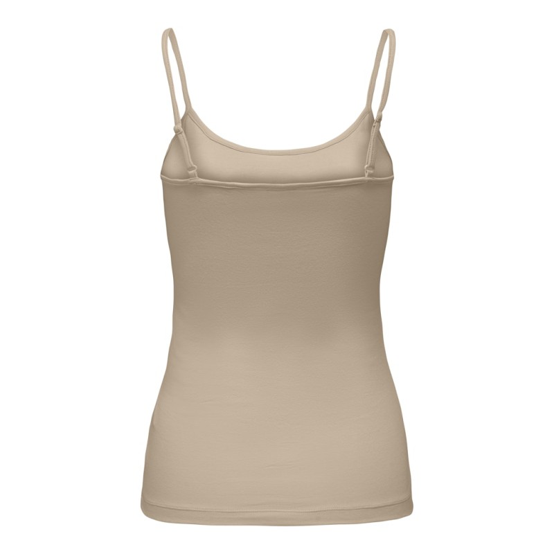 JDY Ava Singlet Top - Humus
