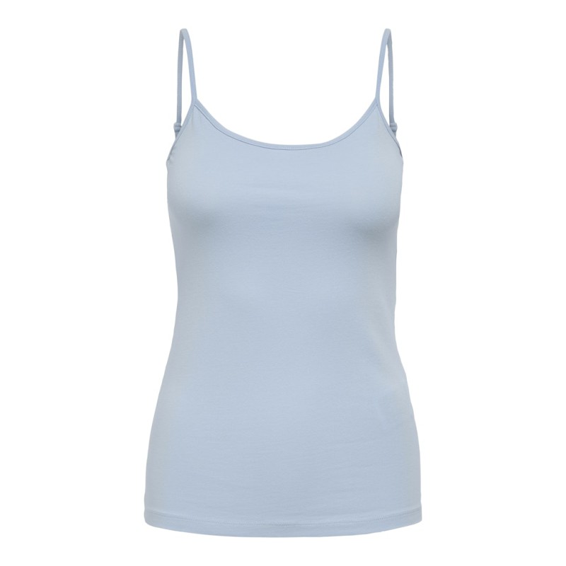 JDY Ava Singlet Top - Cashmere Blue