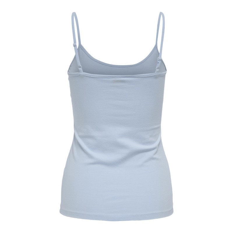 JDY Ava Singlet Top - Cashmere Blue