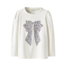 NAME IT Baby Tally L/S BLuse - Cloud Dancer