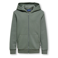 ONLY & SONS Junior Ceres Lynlås Hoodie - Castor Gray