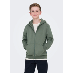ONLY & SONS Junior Ceres Lynlås Hoodie - Castor Gray