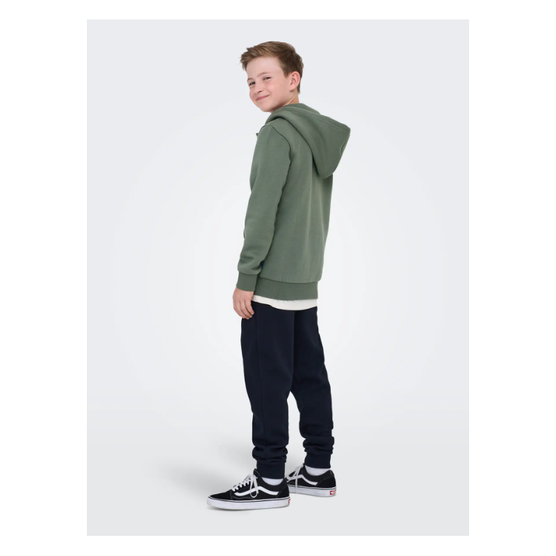ONLY & SONS Junior Ceres Lynlås Hoodie - Castor Gray