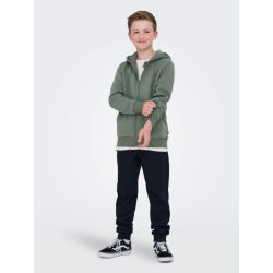 ONLY & SONS Junior Ceres Lynlås Hoodie - Castor Gray
