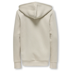 ONLY & SONS Ceres Lynlås Hoodie - Silver linning