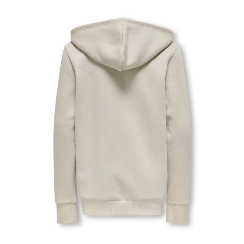 ONLY & SONS Ceres Lynlås Hoodie - Silver linning