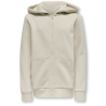 ONLY & SONS Ceres Lynlås Hoodie - Silver linning