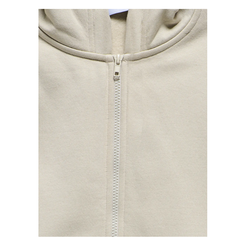 ONLY & SONS Ceres Lynlås Hoodie - Silver linning