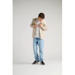 ONLY & SONS Ceres Lynlås Hoodie - Silver linning