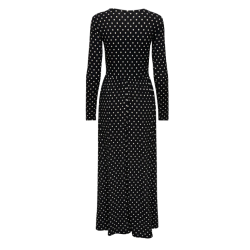 JDY Bowie L/S Dots Kjole - Sort