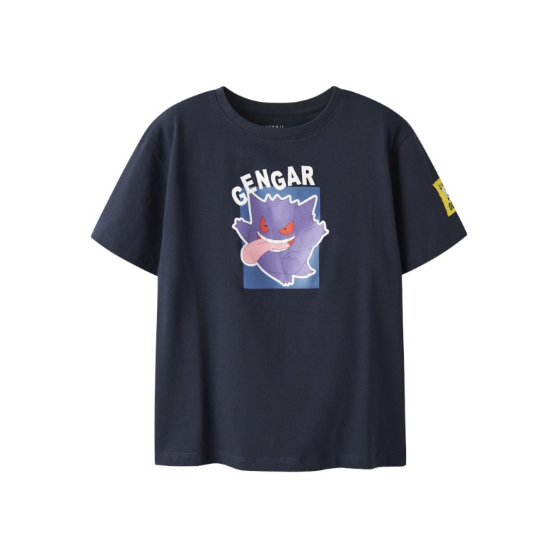 NAME IT Kids Jeb Pokemon S/S Regular T-shirt - Navy Blazer
