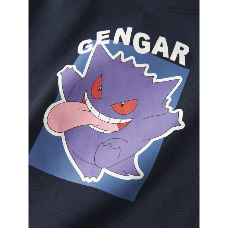 NAME IT Kids Jeb Pokemon S/S Regular T-shirt - Navy Blazer
