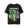 NAME IT Kids Di Minecraft S/S Regular T-shirt - Sort