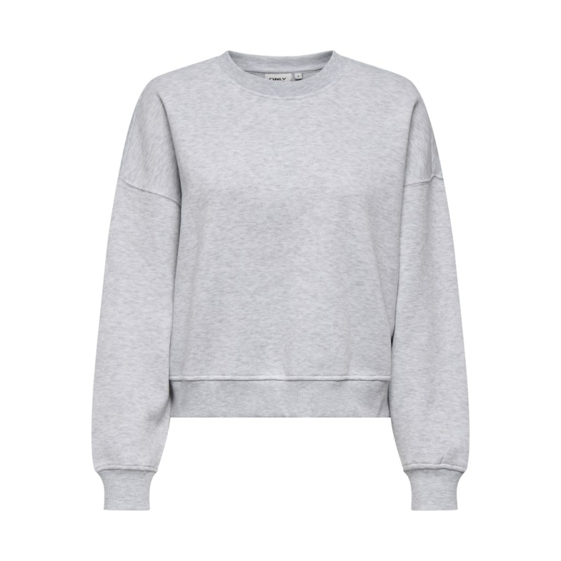 ONLY Best L/S Sweatshirt - Light Grey Melange
