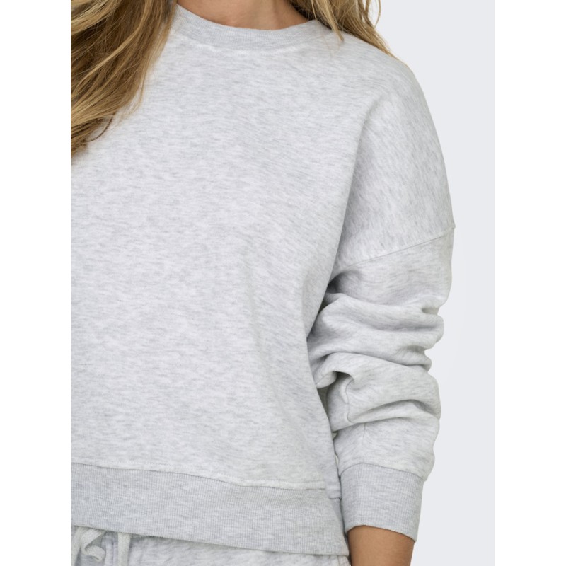 ONLY Best L/S Sweatshirt - Light Grey Melange