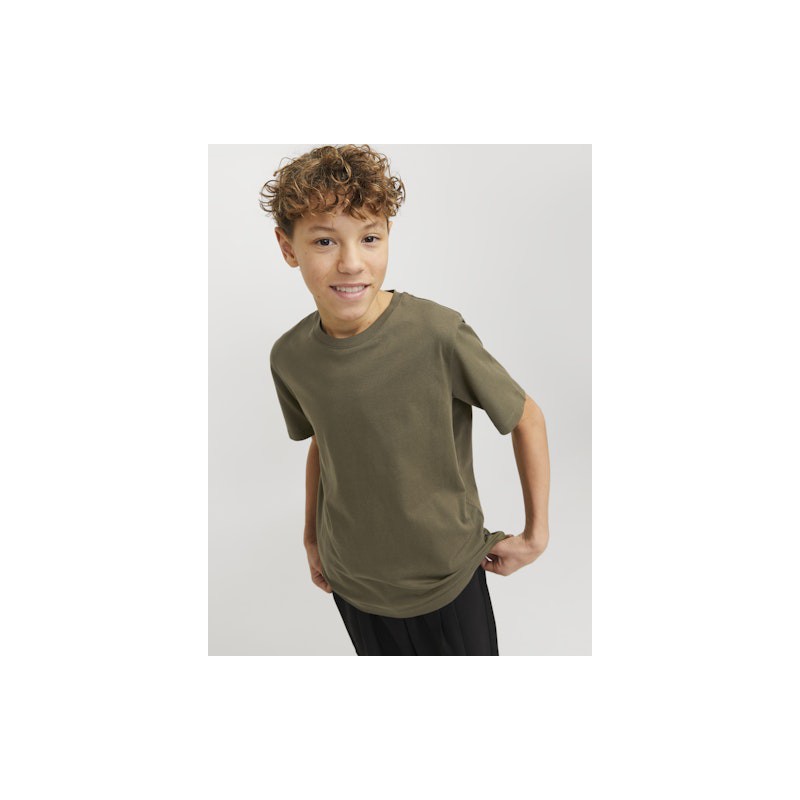 JACK&JONES Junior Basic  T-shirt - Olive Night