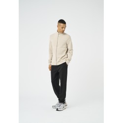 ONLY & SONS Malik Regular Strik Lynlås Cardigan - Silver Linning
