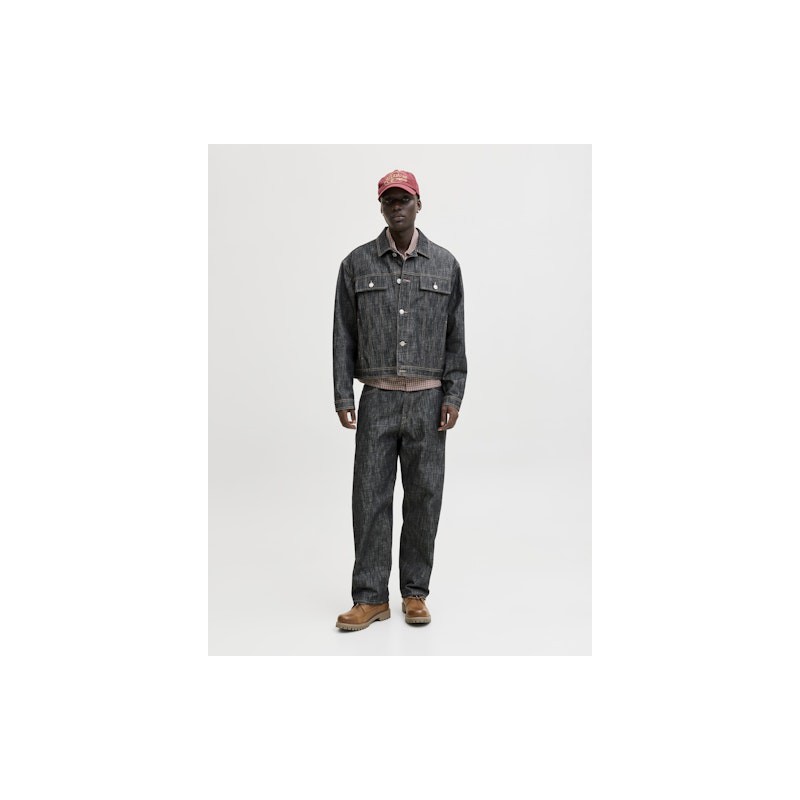 JACK & JONES Alex Baggy Jeans - Sort