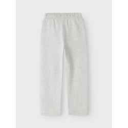 NAME IT Kids Mallo Straight Sweatpants - Light Grey Melange