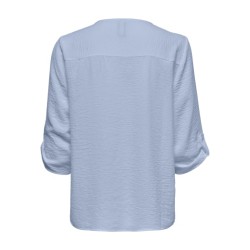 JDY Divya 3/4 Top - Cerulean