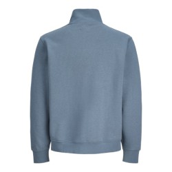 JACK & JONES SOHO Sweat Quarter Zip - Blue Mirage