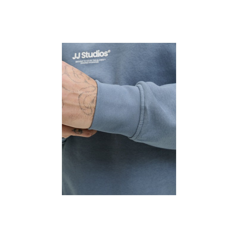 JACK & JONES SOHO Sweat Quarter Zip - Blue Mirage